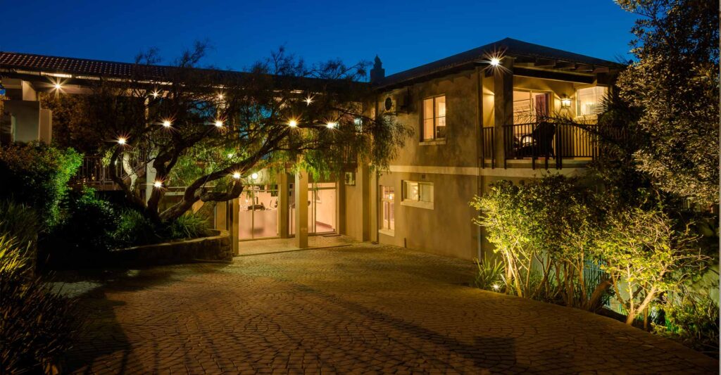 The Cape Bali Balinese luxury villa Camps Bay Cape Town aerial